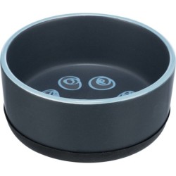 Miska ceramiczna z gumową podstawą, 0.4 l/ř 12 cm