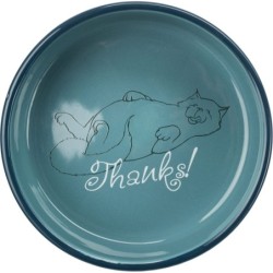 MISKA CERAMICZNA DLA KOTA, 0.3 l/o 15 cm