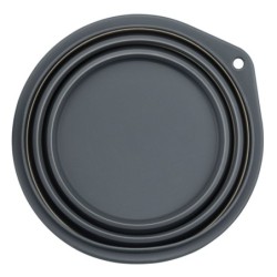 MISKA podróżna, silikonowa, składana 1 l/śr.18 cm