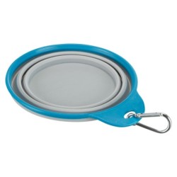 Miska podróżna, silikonowa, z obręczą, 0.5 l/o 14 cm