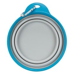 Miska podróżna, silikonowa, z obręczą, 0.5 l/o 14 cm