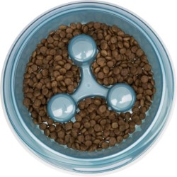 MISKA plastikowa wymuszająca wolne jedzenie 0,45l/śr.20cm