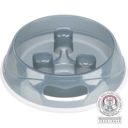 MISKA plastikowa wymuszająca wolne jedzenie 0,9l/śr.23cm