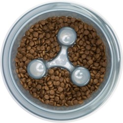 MISKA plastikowa wymuszająca wolne jedzenie 0,9l/śr.23cm