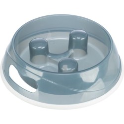 MISKA plastikowa wymuszająca wolne jedzenie 0,9l/śr.23cm