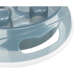 MISKA plastikowa wymuszająca wolne jedzenie 0,9l/śr.23cm