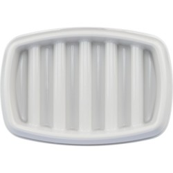 Slow Feeding, miska, dla kota, szara, plastik/TPR, 0,25 l/21 × 14 cm,, spowalniająca jedzenie