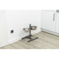 Slow Feeding, miska, dla psa, stal nierdzewna, 1,1 l/? 21 cm