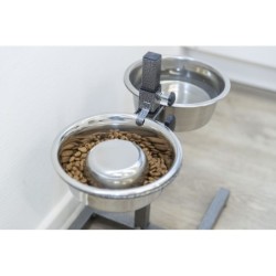 Slow Feeding, miska, dla psa, stal nierdzewna, 1,1 l/? 21 cm