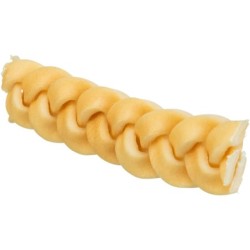 Warkocze ze skalpu wołowego, przysmak, dla psa, 12cm/200g