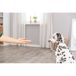 Warkocze ze skalpu wołowego, przysmak, dla psa, 12cm/200g