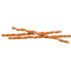 Twisters, przysmak, dla psa, skóra surowa pokryta kurczakiem, 34cm/40g, 50szt/OPAK