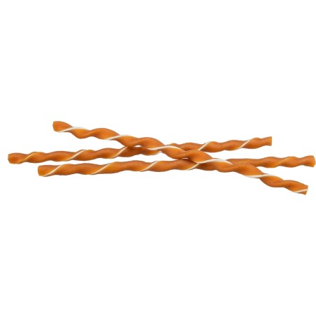 Twisters, przysmak, dla psa, skóra surowa pokryta kurczakiem, 34cm/40g, 50szt/OPAK