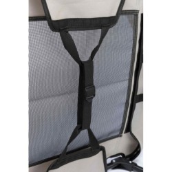 Leżak dla psa, szary/czarny, 99 × 19 × 60 cm