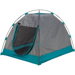Namiot, dla psa, ciemnoszary/petrol, 80 × 63 × 65 cm