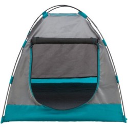 Namiot, dla psa, ciemnoszary/petrol, 80 × 63 × 65 cm