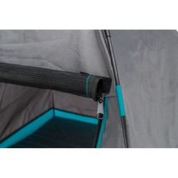 Namiot, dla psa, ciemnoszary/petrol, 80 × 63 × 65 cm