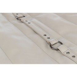 CityStyle, koc podróżny, dla psa, sztuczna skóra, jasnoszary, 80 x 80 cm