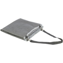 Amy, koc podróżny, dla psa, szary, 100 × 70 cm