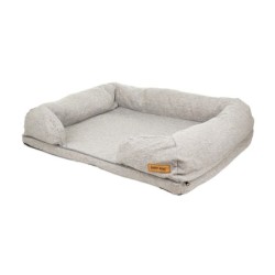 Legowisko dla psa, szare, 78.5*63*17cm, z zamkiem