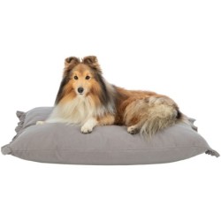 Amelie, poduszka, dla psa, jasnoszara, 100 × 70 cm