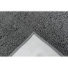 Mata absorbująca brud, szara, 120 × 80 cm, wodoodporna