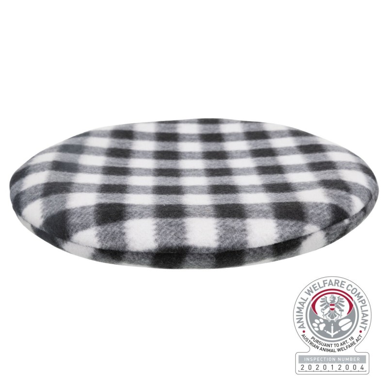 Poduszka grzewcza , do mikrofalówki, o 26 cm, czarno/biała