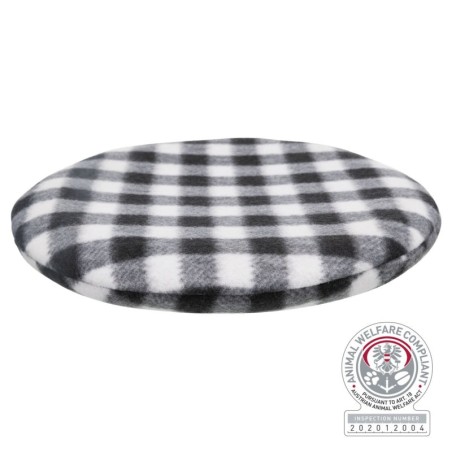 Poduszka grzewcza , do mikrofalówki, o 26 cm, czarno/biała