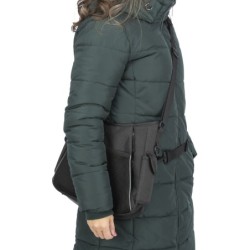 Walk and dummy, torba spacerowa na akcesoria, antracyt, 34 × 29 × 9 cm