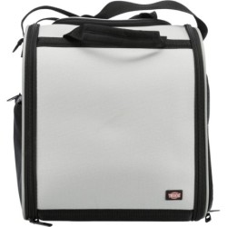 Valery, torba mieszkalno-transportowa, dla kota, czarno/szara, 29x31x49 cm