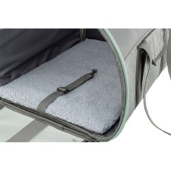 Dillon, transporter, dla psa, szaro/miętowa, 33 × 32 × 54 cm