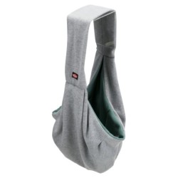 Nosidło Junior, 22 × 20 × 60 cm, jasnoszare/miętowe