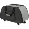 Torba na kółkach/transporter, 34 × 43 × 67 cm, czarno/szara