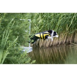 Kamizelka ratunkowa dla psów, XS: 28 cm: 30–50 cm, żółta/czarna