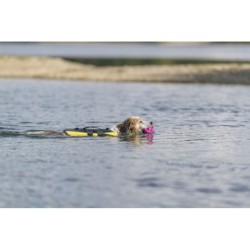 Kamizelka ratunkowa dla psów, S: 35 cm: 42–66 cm, żółta/czarna