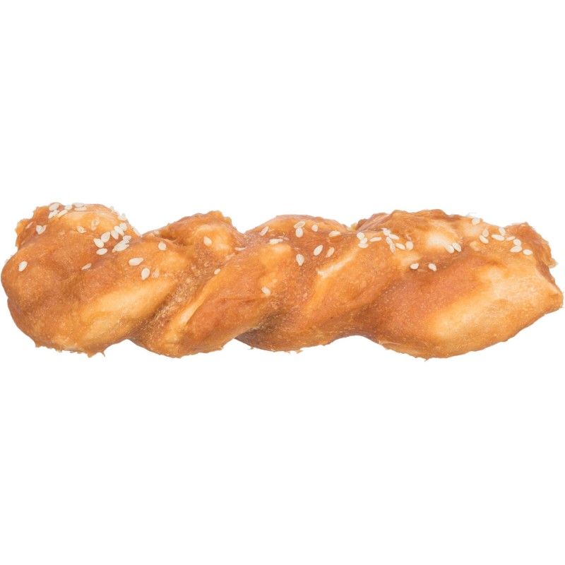 Denta Fun Chicken Bread, przysmak dla psa, kurczak, 15 cm, 75 g, 50 szt/opak