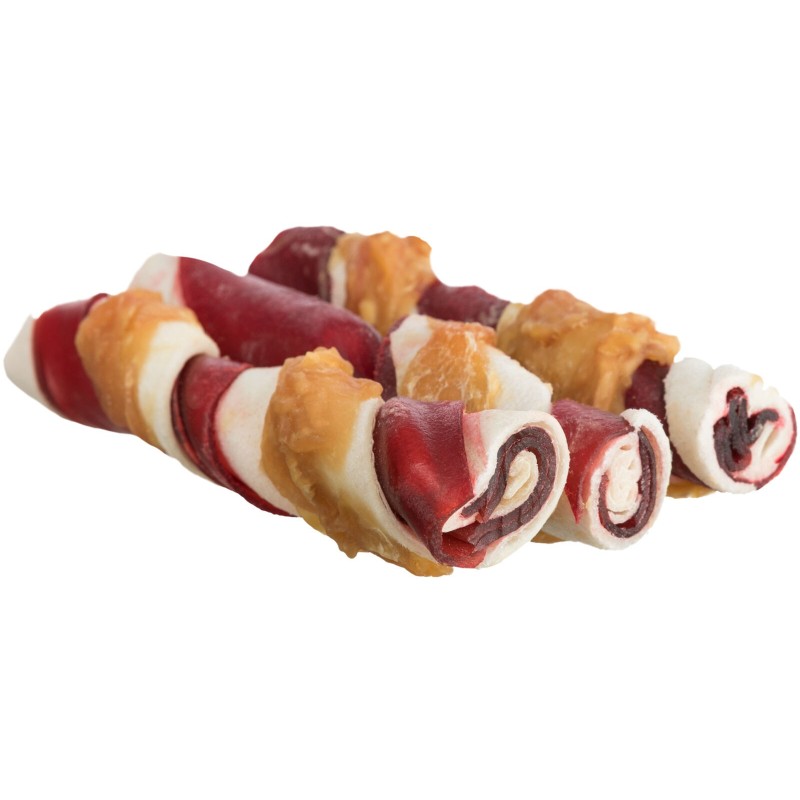 Pałeczki do żucia Denta Fun barbecue, z kurczakiem, 12 cm, 3 szt/105g