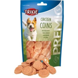 TALARKI Z MIĘSEM DROBIOWYM 100g  -CHICKEN COINS 100g