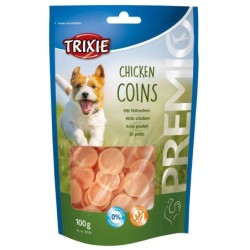 TALARKI Z MIĘSEM DROBIOWYM 100g  -CHICKEN COINS 100g
