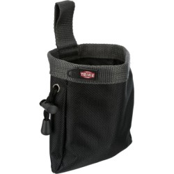 TORBA NA KARMĘ 10x14cm BRĄZOWO-CZARNA-BEŻ