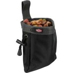 TORBA NA KARMĘ 10x14cm BRĄZOWO-CZARNA-BEŻ