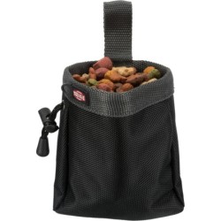 TORBA NA KARMĘ 10x14cm BRĄZOWO-CZARNA-BEŻ