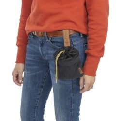 BE NORDIC, torebka na przysmaki, czarna, 10 × 14 cm