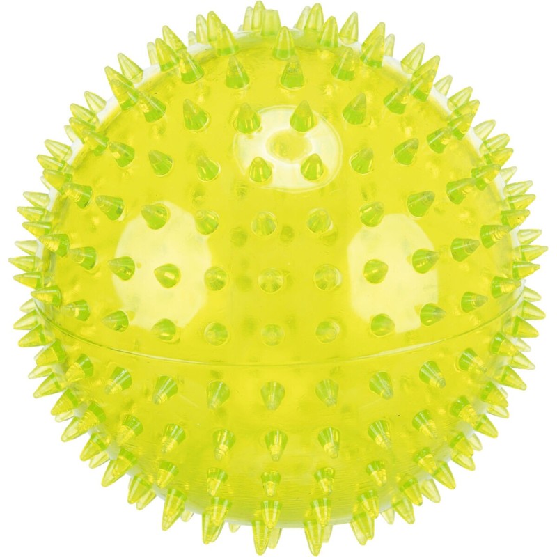 PIŁKA KOLOROWA Z TERMOGUMY, śr. 12 cm