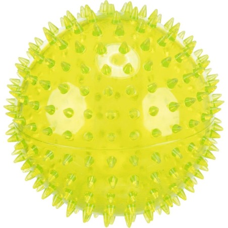 PIŁKA KOLOROWA Z TERMOGUMY, śr. 12 cm