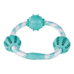 Sznur z piłkami „Denta Fun”, o 20 cm