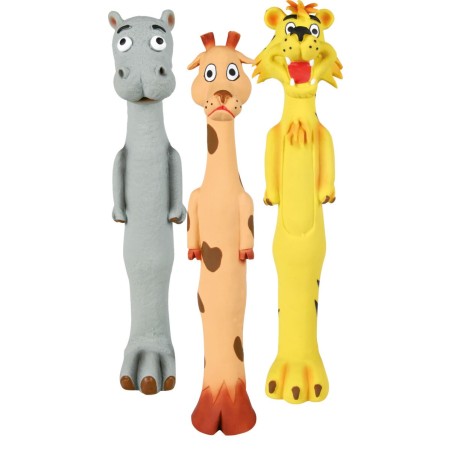 FIGURKI ZWIERZĄT 30-32cm  "LONGIES" 3szt/box