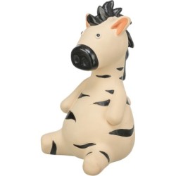 Zebra, zabawka, dla psa, lateks, 15 cm, z dźwiękiem