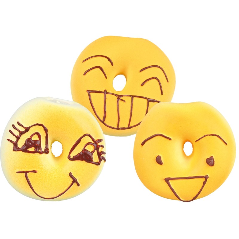 ZESTAW ZABAWEK LATEKSOWYCH 44 szt, śr. 6 cm