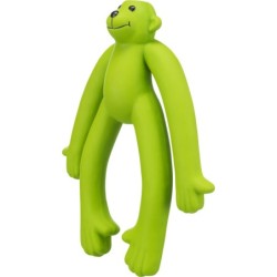 Małpa, gryzak, dla psa, lateks, 15 cm, różne kolory, z dzwiękiem